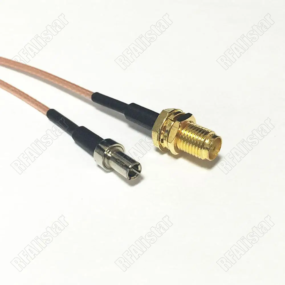 Коаксиальный кабель с разъемом SMA и штекером TS9 прямой радиочастотный