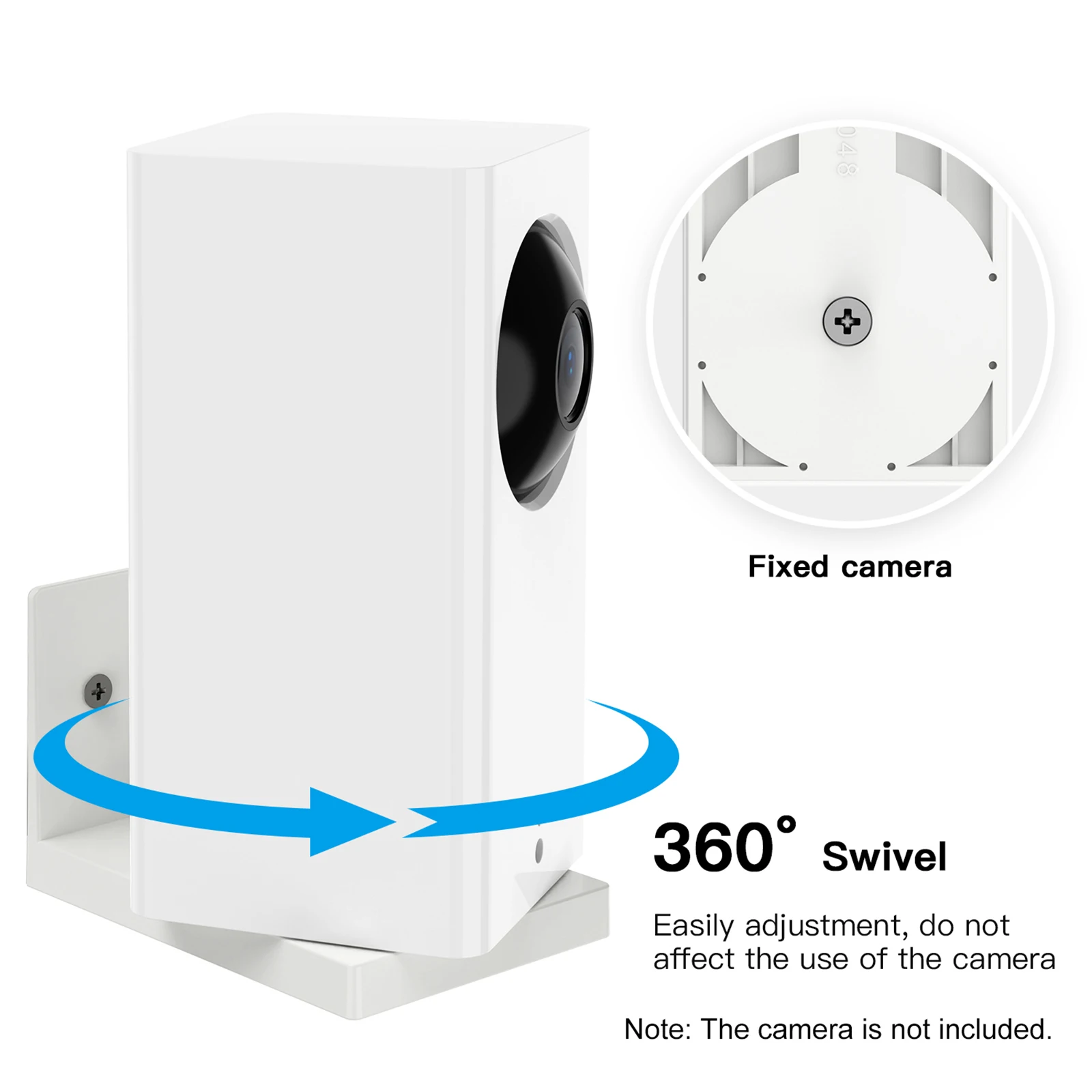 1 шт. фиксированное основание для камеры Wyze Cam Pan настенный держатель кронштейн