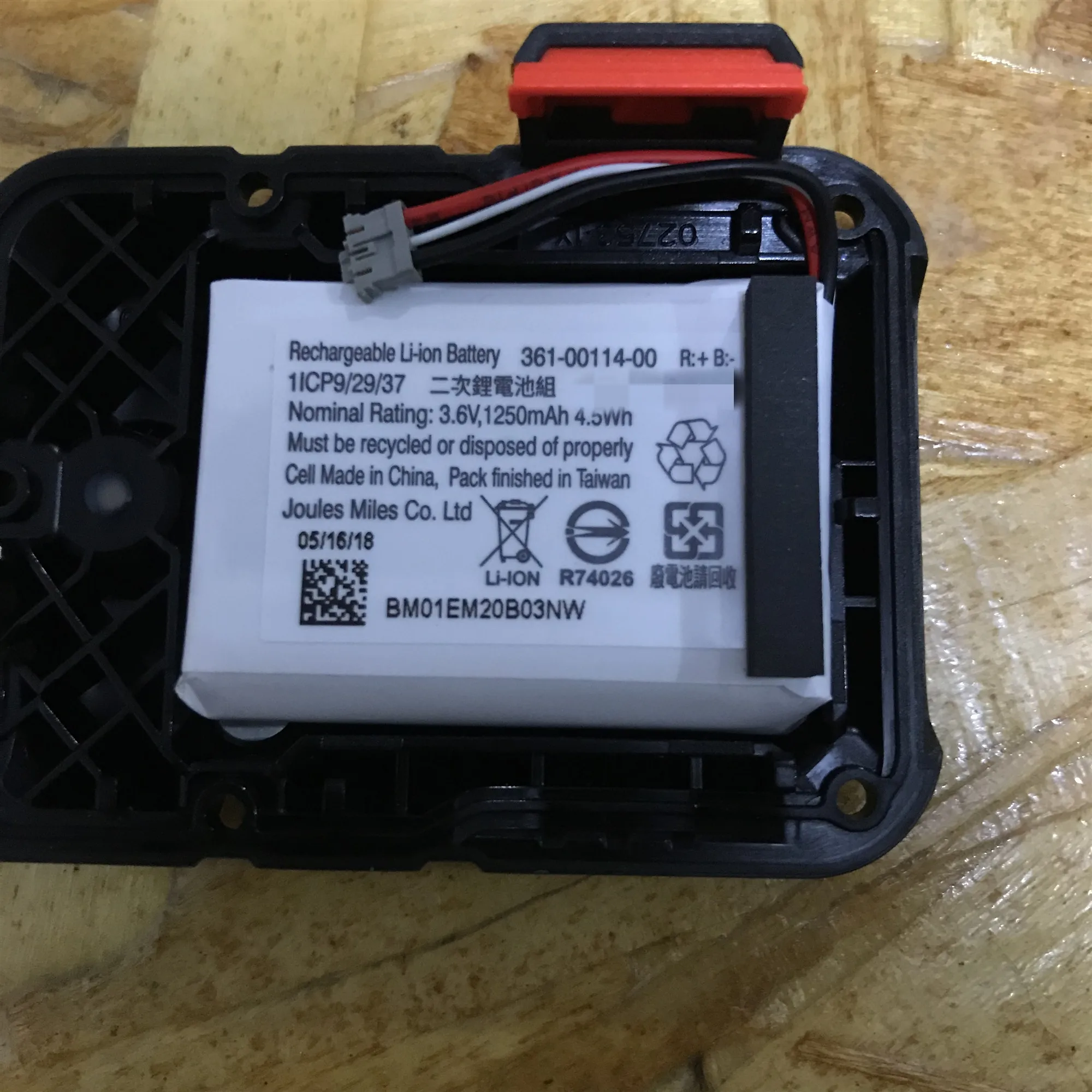 Для inReach Mini задняя крышка и замена батареи оригинальная перезаряжаемая литиевая батарея применяется к GARMIN inReach Mini gps