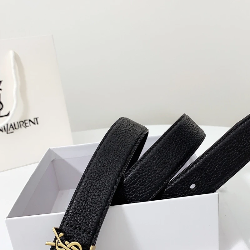 

High Version Cowskin Belt Casual Luxury Metal Copper Buckle Real Leather Belt women's Clothing Retro Style Girl SL Brand Belt T2