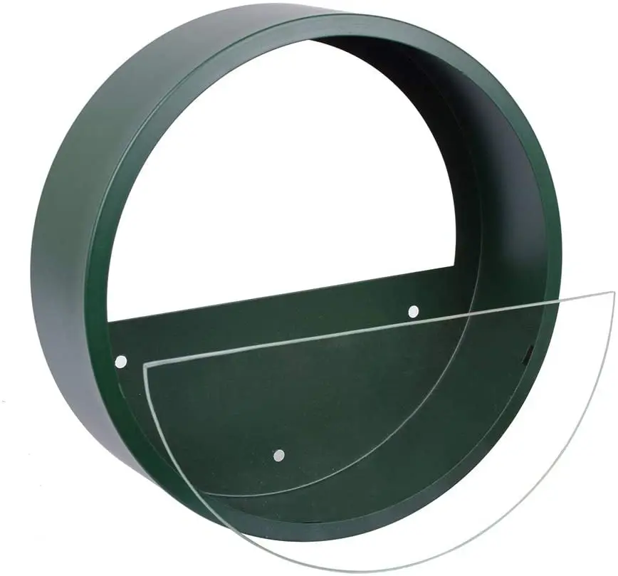 Современная круглая железная настенная ваза домашний декор для гостиной