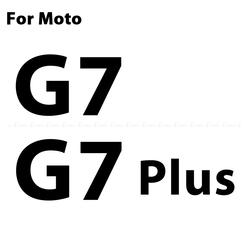 5D изогнутое полное покрытие из закаленного стекла для Motorola Moto One Vision Action E5 G7 power G6 G5S G5 Plus Play Защитная пленка для экрана - Цвет: For Moto G7 Plus