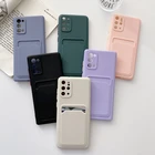 Чехол для телефона Xiaomi Redmi Note 8 9 10 Pro Max 9S 10S 9T Poco X3 NFC M3 M2 Pro, футляр-бумажник с держателем для карт, Мягкий ТПУ чехол Etui