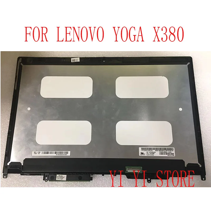 ЖК-дисплей 13 3 дюйма в сборе для Lenovo thinkpad YOGA X380 Yoga 20M7 20M8 сенсорный экран дигитайзер