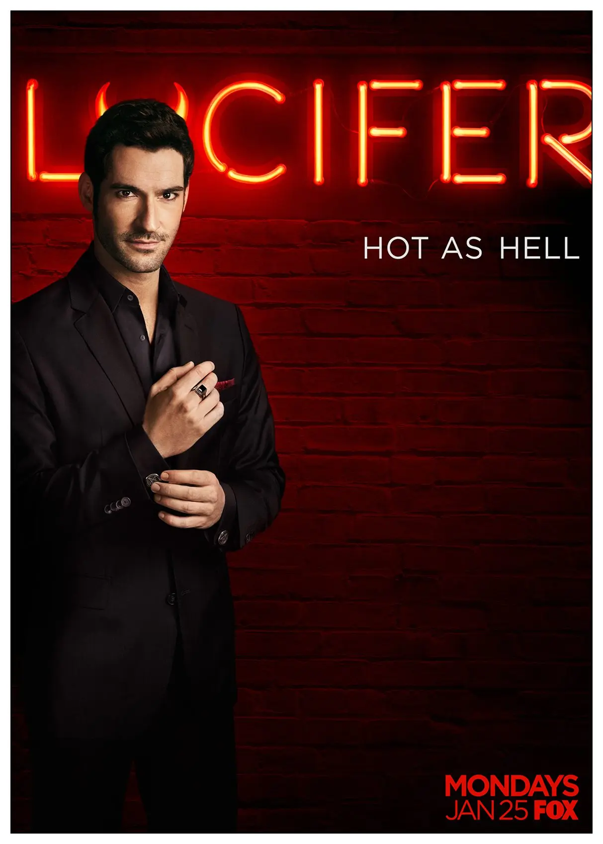Облицовочный плакат Lucifer ТВ серии показ стикер на стену белая бумага домашний декоративный плакат на стену Прозрачный декор изображения