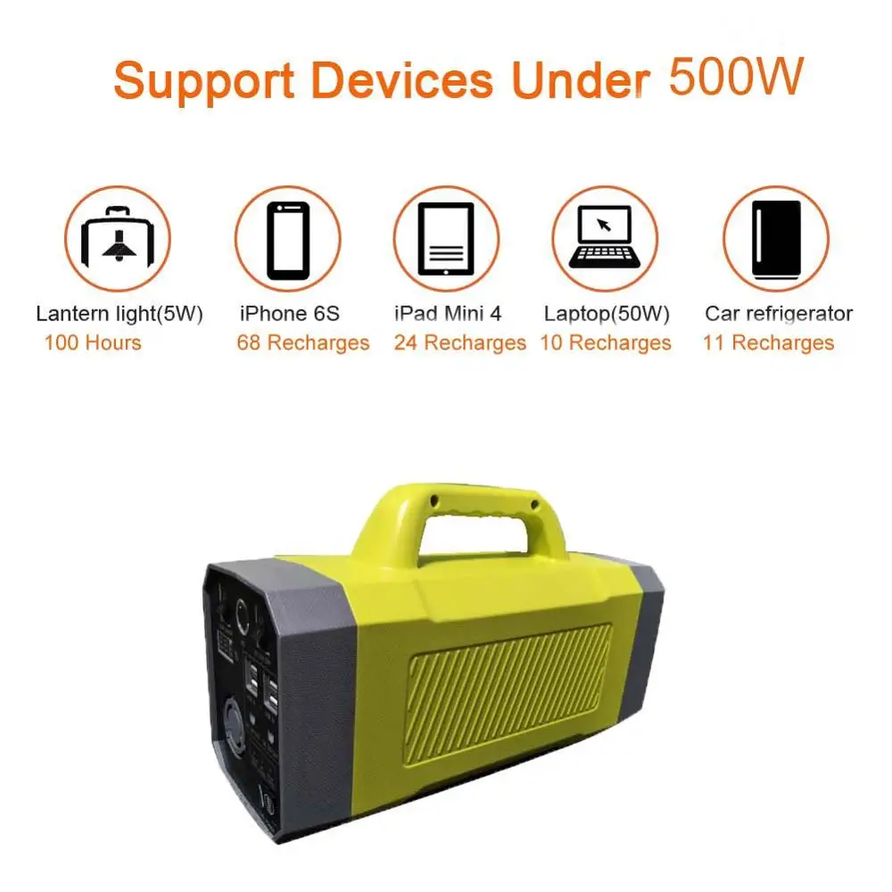 

400watts home power system NCM Lithium Battery solar system panel AC DC lifepo4 power Lighting Solar System