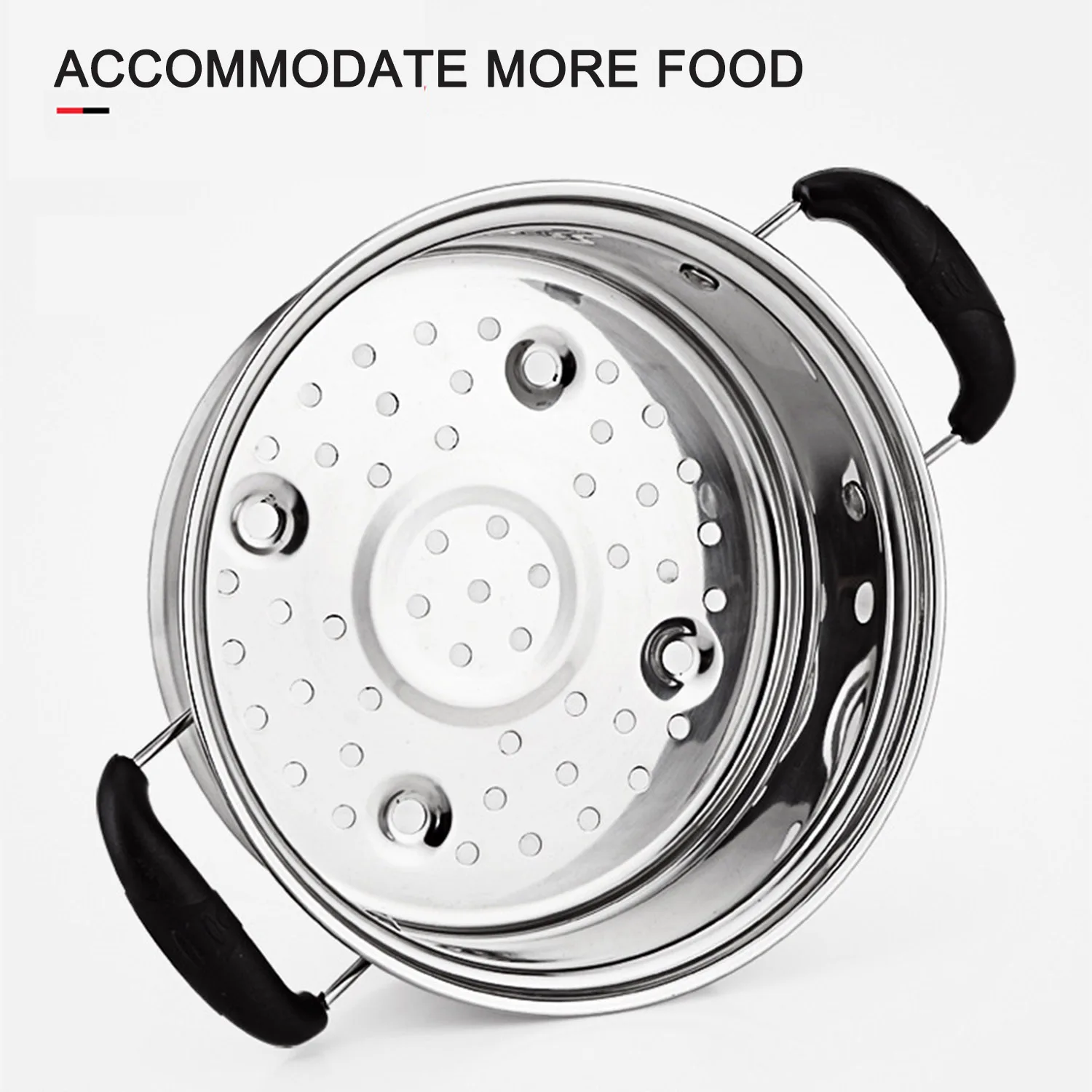 New 1.5L Stainless Steel Pot Soup Cooking Multi-purpose Cookware With Steamer Kitchen Non-stick Pan General Use | Дом и сад