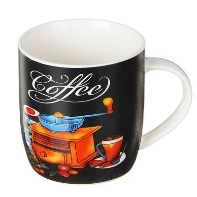 Кружка 350мл фрф &quotКраски вкуса&quot 4 дизайна | Дом и сад