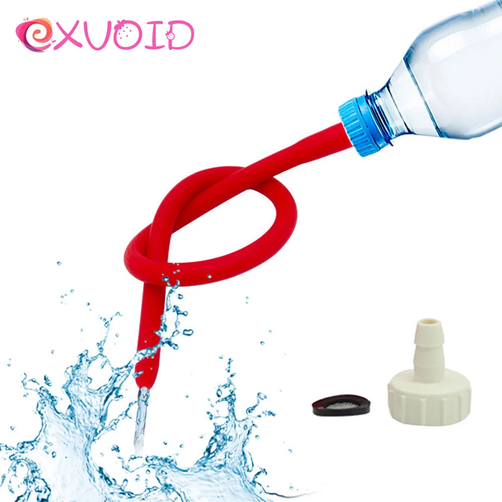 EXVOID 50 см клизма мягкий гигиенический шланг трубка для анального очищения насадка