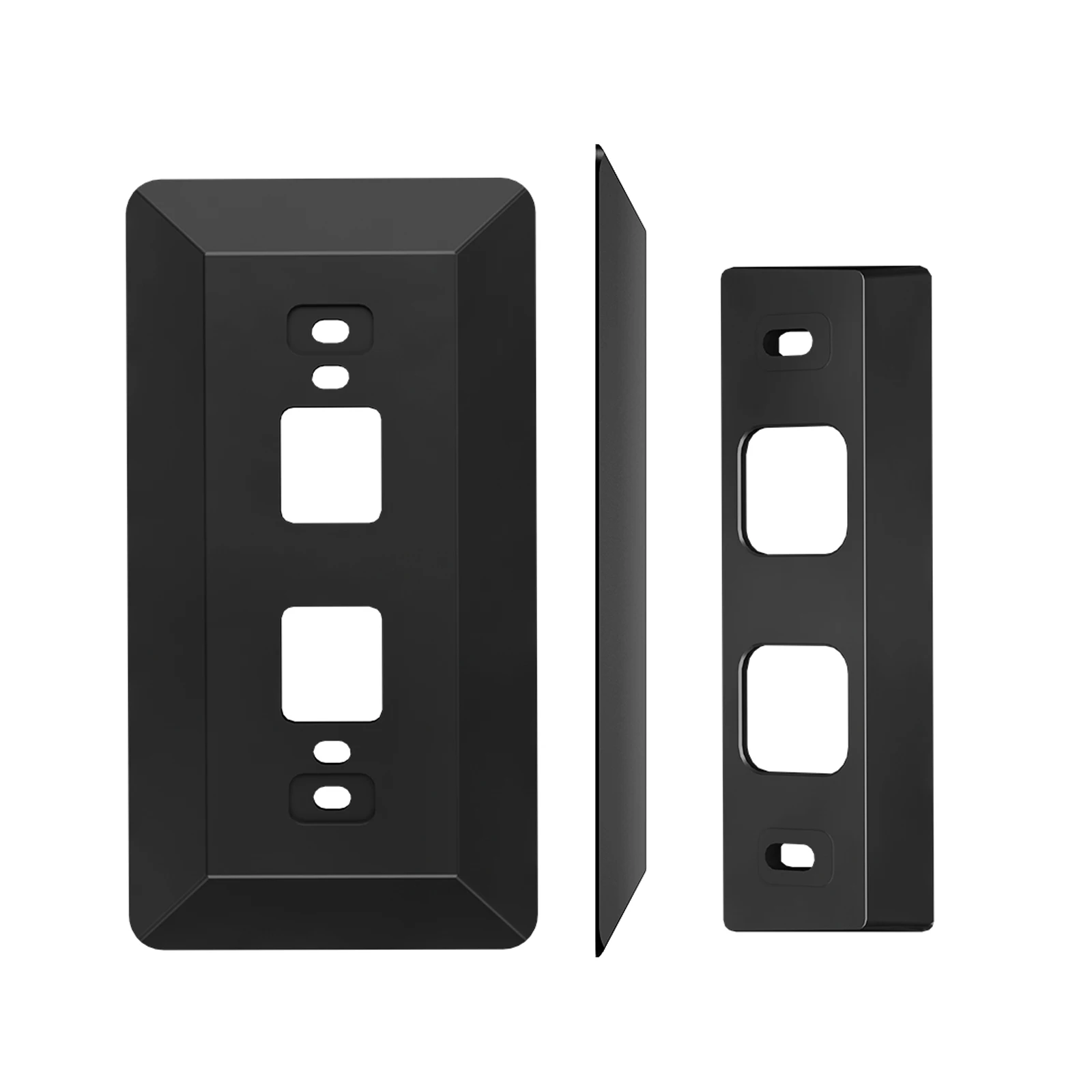 

Wall Plate Come with L35°/R35 ° Wedge Compatible With Eufy Battery Video Doorbell 2K HD Resolution (Battery -Powerd)