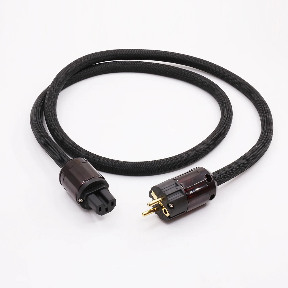 

hifi 5N OFC Solid Core EU version power cable with EU version connector