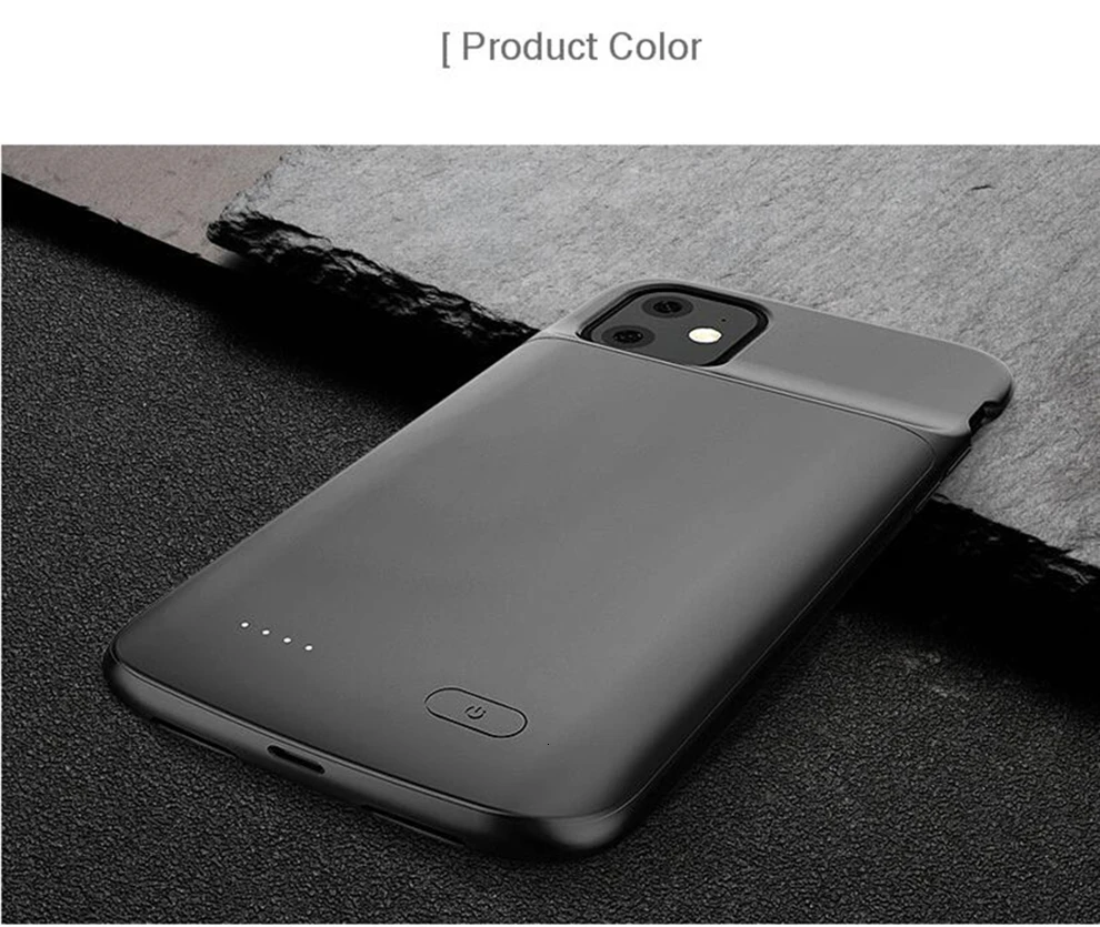 Для iPhone 11 Pro Max чехол для зарядного устройства Мягкий Силиконовый противоударный чехол для резервного зарядного устройства для iPhone 11 внешний аккумулятор