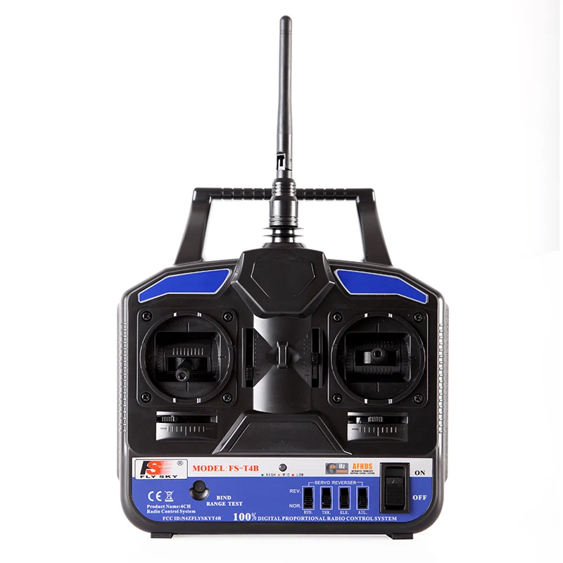 

Flysky 2.4G 4CH Radio Model RC Transmitter & Receiver Remote Control Toy RC Spare Parts Accessories