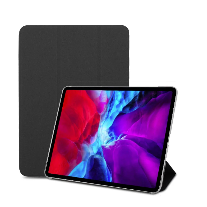 

Чехол с текстурой для ipad pro 11/12.9 2020 прозрачная задняя панель внутренняя подкладка из микрофибры полная защитная оболочка