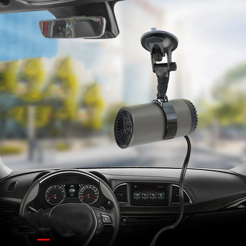 

12V 150W Car Heater Electric Heater Heating Fan Air Purification Portable Electric Dryer Windshield Demister Defroster