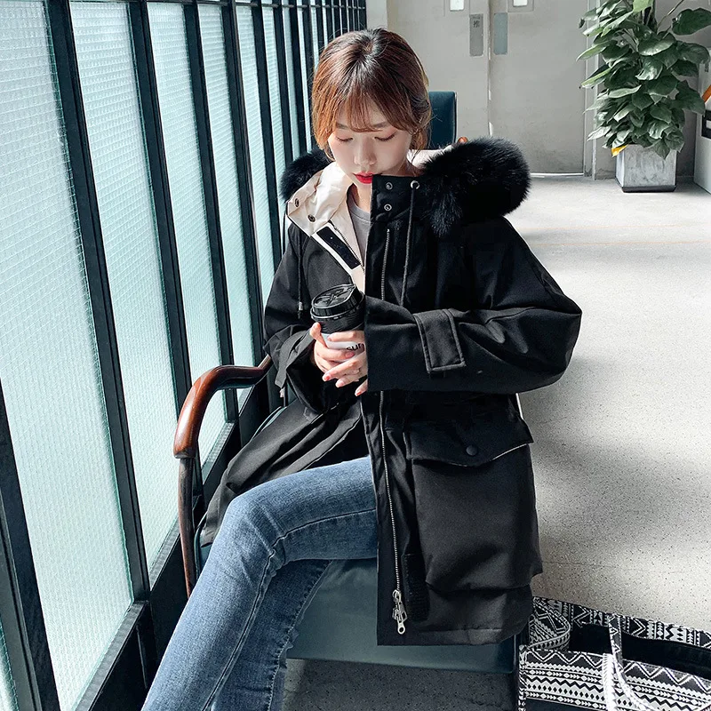 

Cotton-padded jacket ins style down cotton jacket students Korean version women's winter jacket cotton jacket oversize