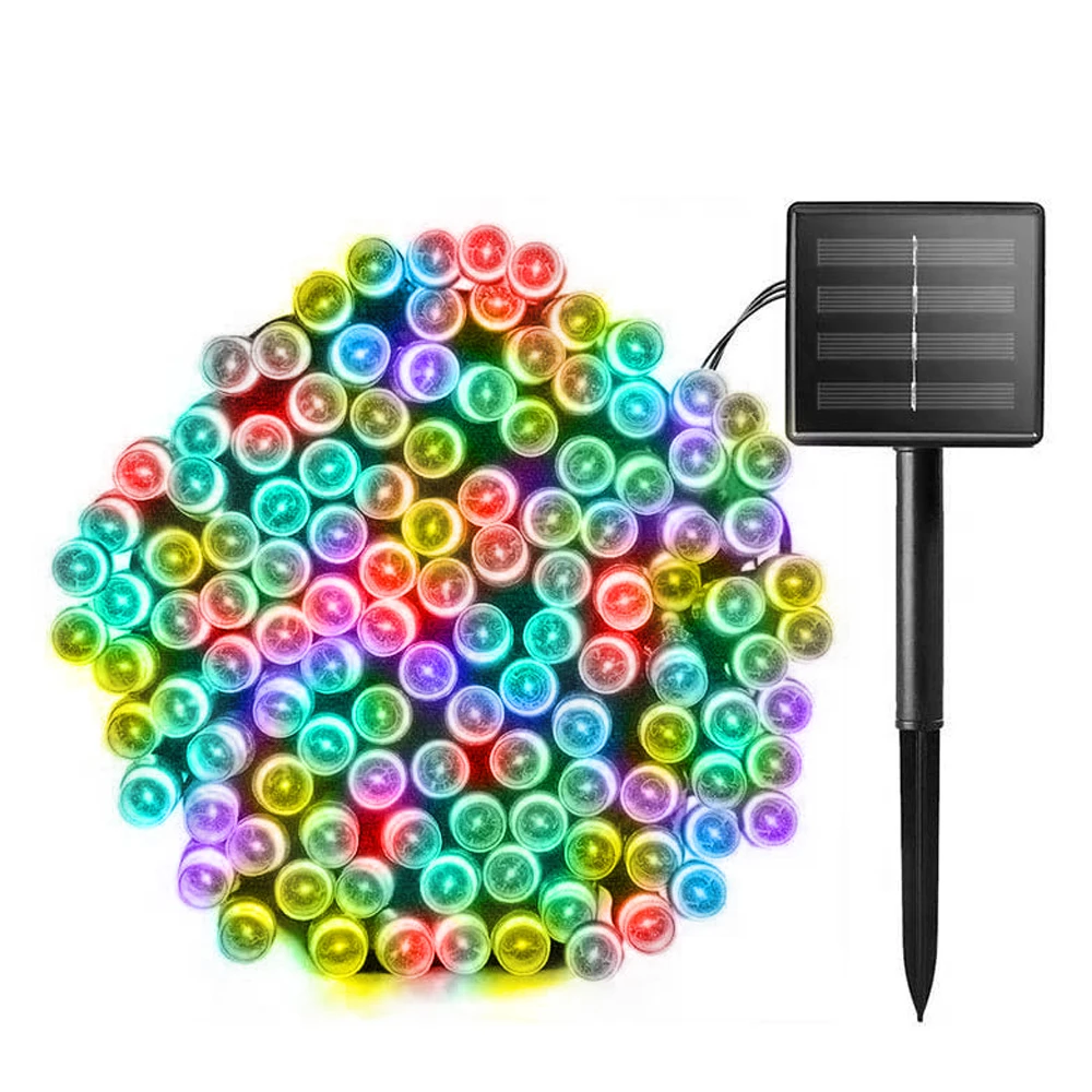 

Solar Led String Light Outdoor Waterproof For Gardens Garland Festoon Lights Christmas Festival Party Wedding Decoration Lamp