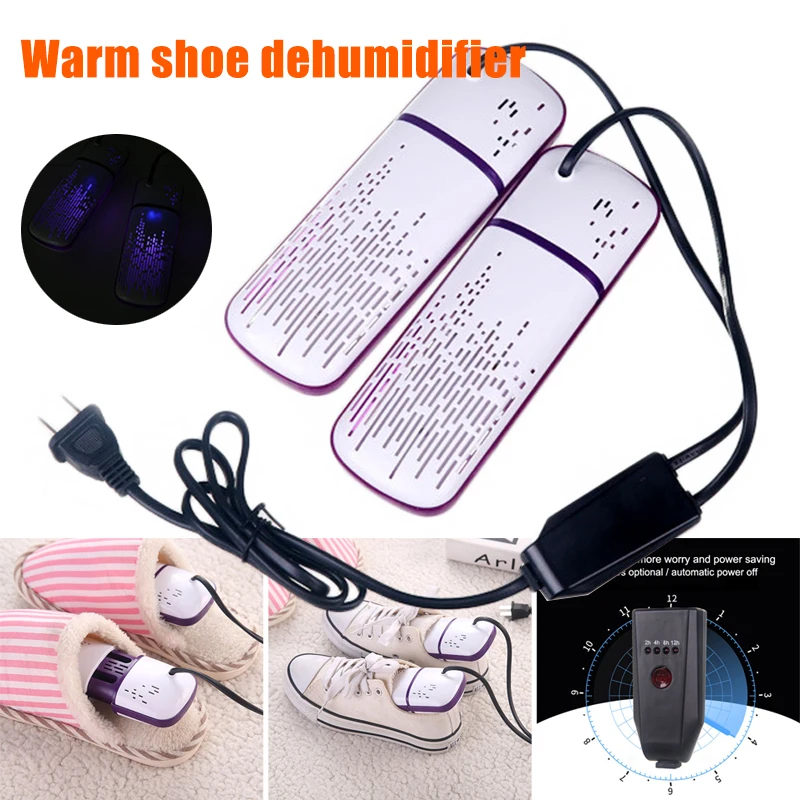 

220V 15W Shoe Baking Device Flexible Timing Shoe Dryer Odor Eliminator Winter Shoe Warmer YS-BUY
