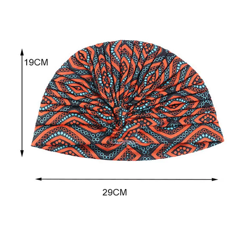 

New women soft Floral Print Cotton Women Turban Fashion Banadans Cancer Headwrap Chemo Cap Head Wrap Hair Accessories