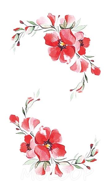 Наклейка для татуировок дерево жизни зеленое растение роза маленький элемент