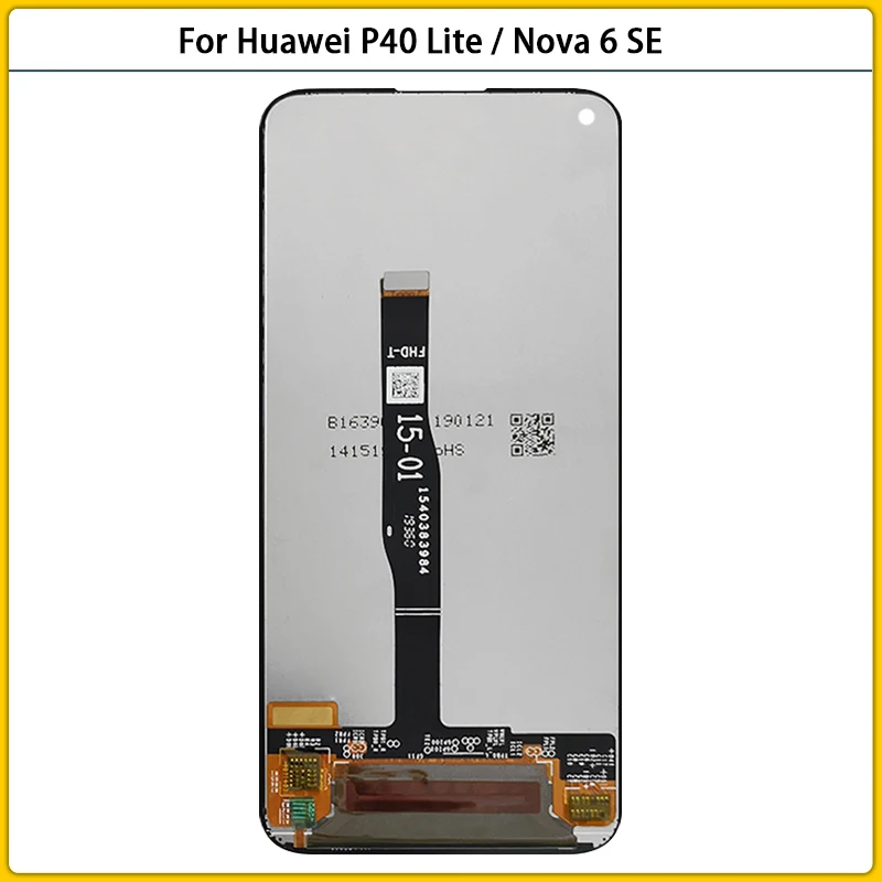 

Original 6.4'' For Huawei P40 Lite LCD Display Touch Screen Digitizer Assembly For Huawei Nova 6 SE LCD Screen Replacement