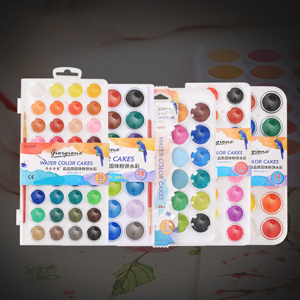 12 разноцветных чернил для нанесения отпечатков пальцев DIY рукоделие создания