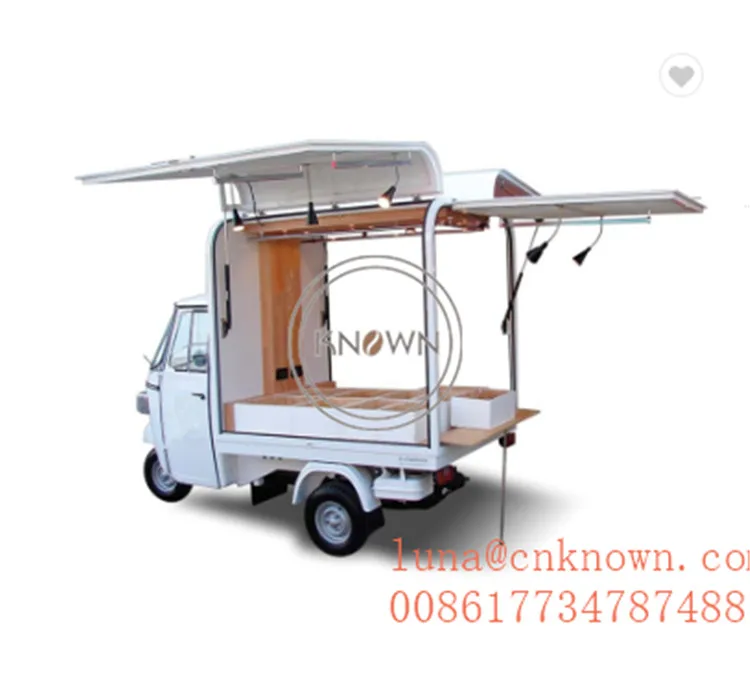 Новинка 2020 стильная тележка Piaggio Ape для еды на заказ винтажный мобильный магазин