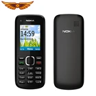 C1-02 Оригинальный разблокированный мобильный телефон Nokia C1-02, 1020 мА  ч, GSM, FM, радио, поддержка английской клавиатуры