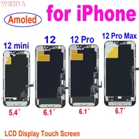 original super amoled for iphone 12 iphone 12 pro iphone 12 mini iphone 12 pro max lcd display touch screen digitizer assembly