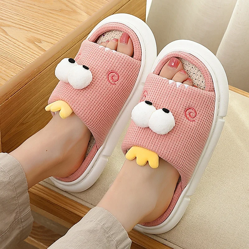 Шлепанцы для дома обувь на плоской подошве весна-лето | Обувь