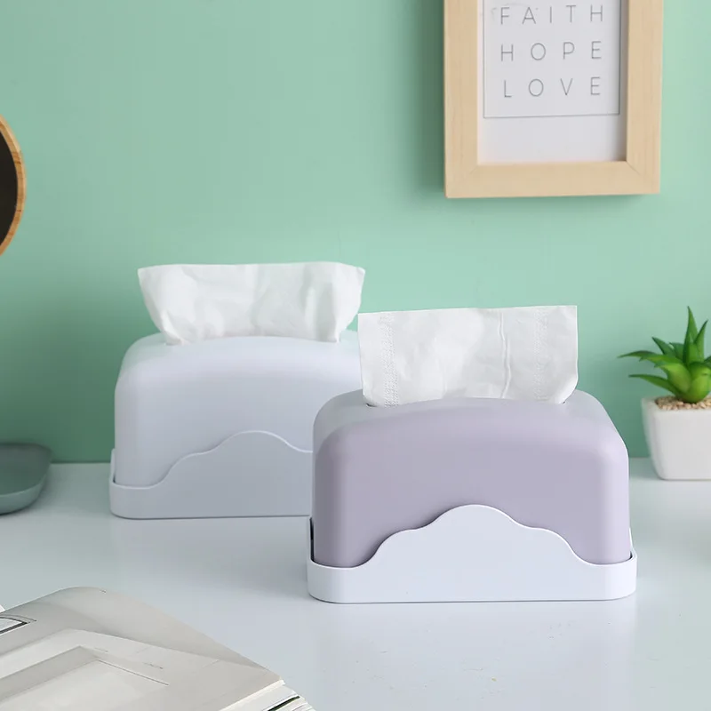 Plastic Tissue Box Square Home Container Car Napkins Holder Case Organizer Decoration Tools Kitchen Holdler GUANYAO | Дом и сад