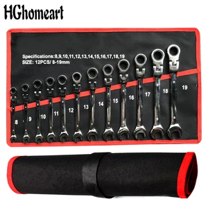 Набор инструментов для ремонта автомобиля, универсальные гаечные ключи с трещоткой ключ трещетка, Наборы Гаечных Ключей, набор гаечных ключей с рукояткой ручной инструмент храповик.