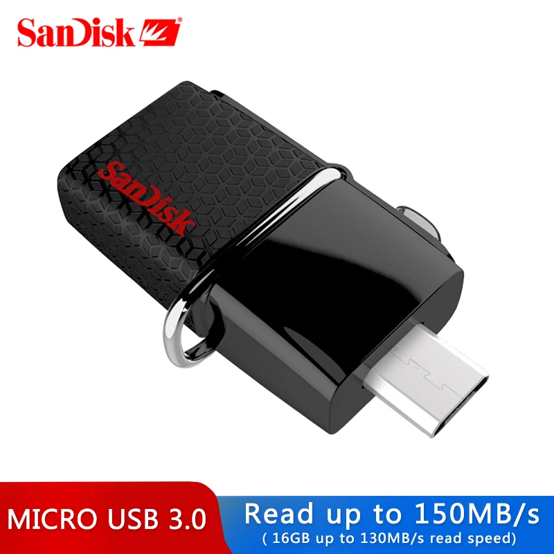 Двойной Флеш накопитель SanDisk флэш 128 ГБ 256 150 МБ/с. 3 0 Usb 16 Гб 32 64 памяти usb флешки для