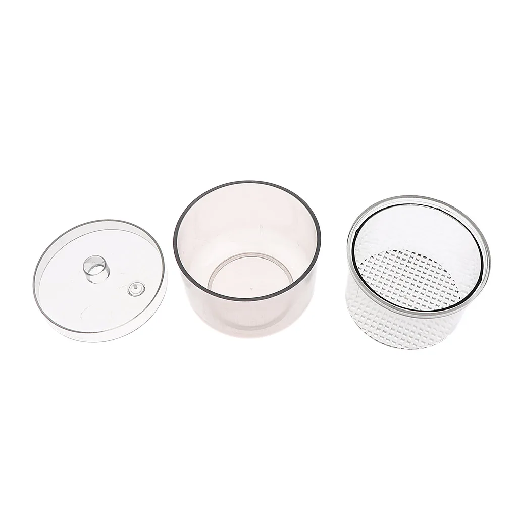 

Disinfection Round Box Sterilizer Pot Clean Jar for Nail Art Tools Accessory