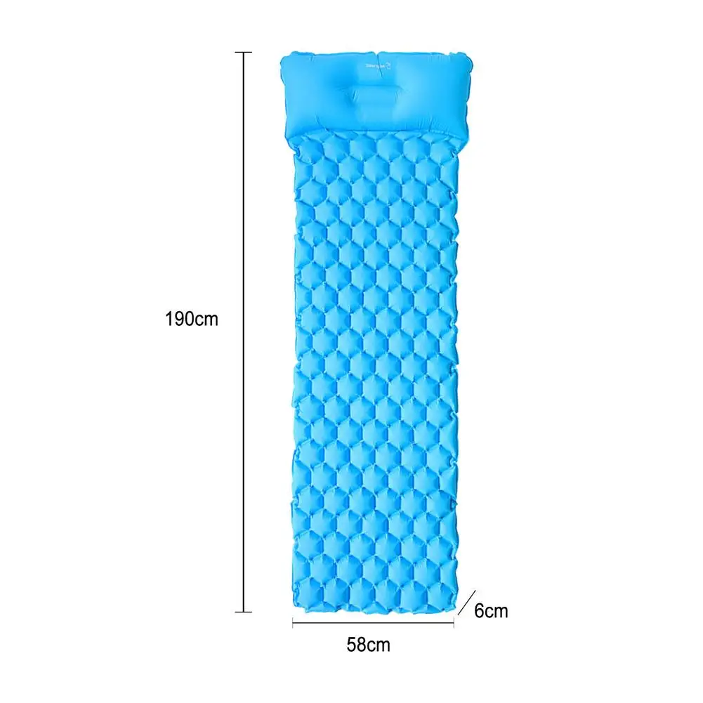 

Outdoor Thicken Single/Double Automatic Inflatable Cushion Tent Hammock Sleeping Pad Ultra-light Mattress Air Bed