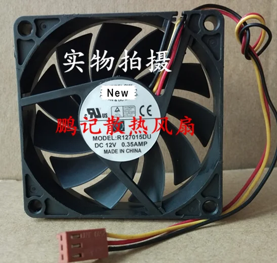 

For Emacro for Everflow R127015DU DC 12V 0.30A 70x70x15mm 3-wire Server Cooling Fan