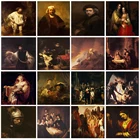 Алмазная живопись 5D сделай сам Greatest Holland Painter серии Rembrandt, полноразмернаяКруглая Мозаика, алмазная вышивка