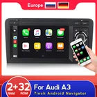 Android WIFI Bluetooth GPS-плеер для Audi A3 8P 2003 2004 2005 2006 2006 2007 2008 2009 2010 2011 Авторадио Мультимедиа Стерео