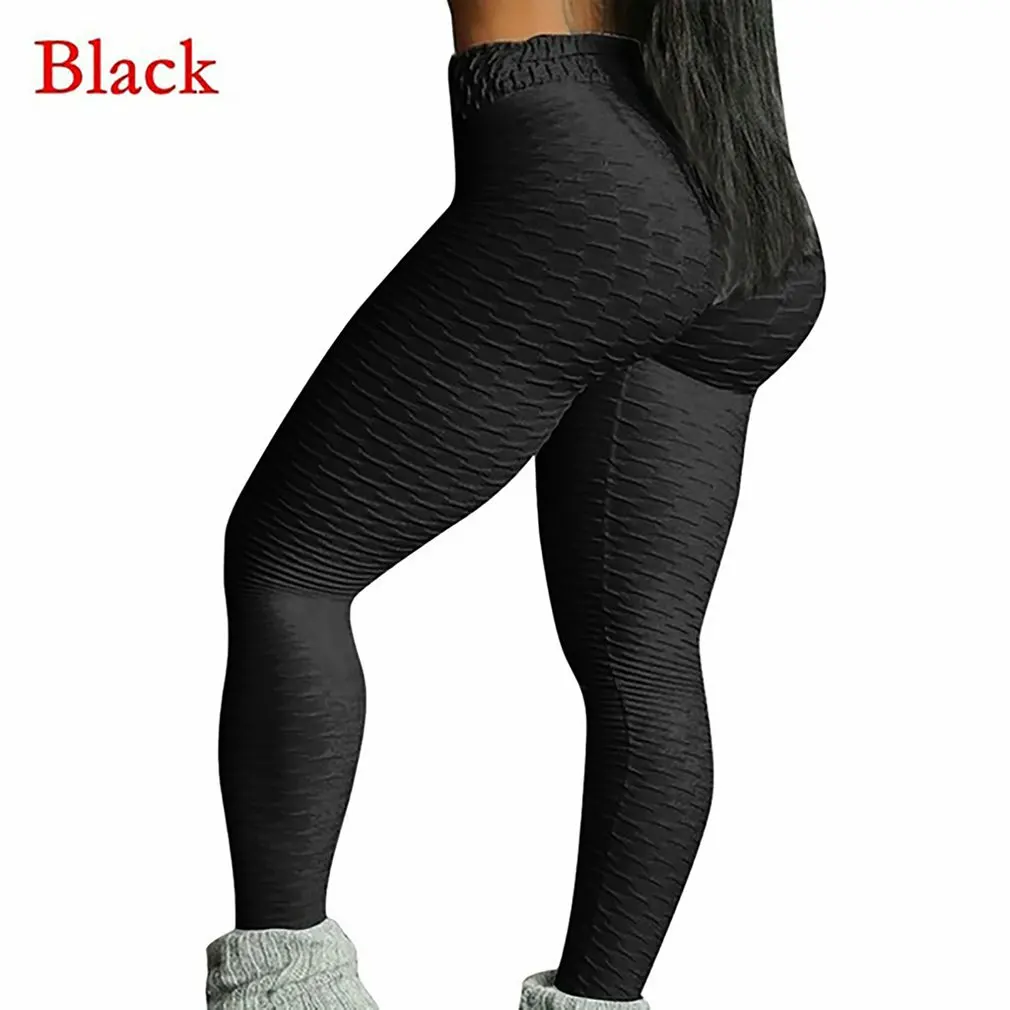 

Butt Lifting Anti Cellulite Leggings For Women High Waisted Yoga Pants Workout Tummy Control Sport Tights Fitness