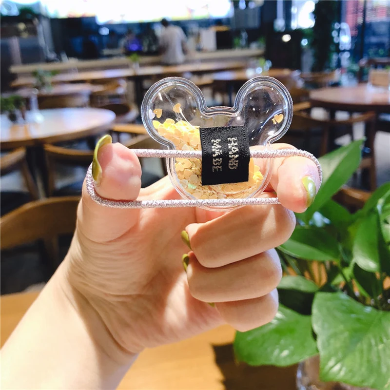 Детские аксессуары для волос 2 шт./компл. прозрачные ободки Мультяшные зажимы