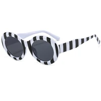 2021 oval sunglasses ladies glasses trendy hot vintage retro round sun glasses womens goggle shades uv400 gafas de sol oculus