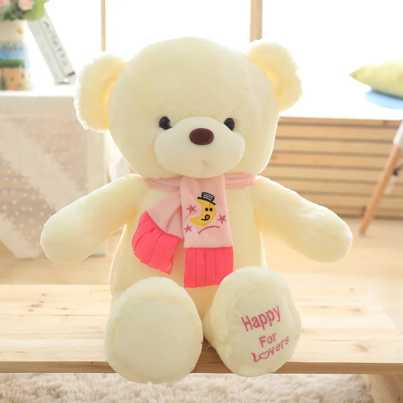Мягкие плюшевые игрушки для влюбленных гигантские девочек на День святого