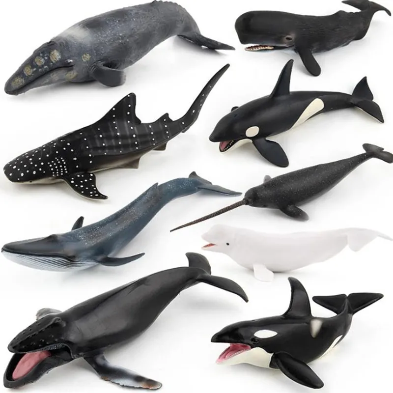 Wiben Sea Life Killer Whale моделирование животных модель экшн и игрушка фигурки обучающие