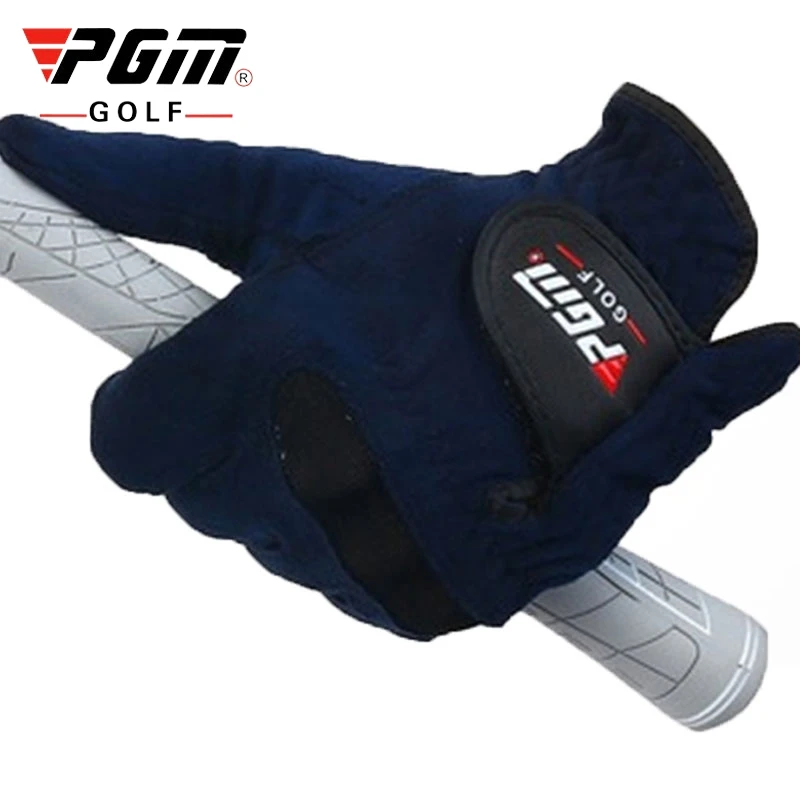 

Mens Right Left Hand Golf Glove Sweat Absorbent Microfiber Cloth Anti-Skid Gloves Outdoor Breathable Full Fingers Mittens D0010