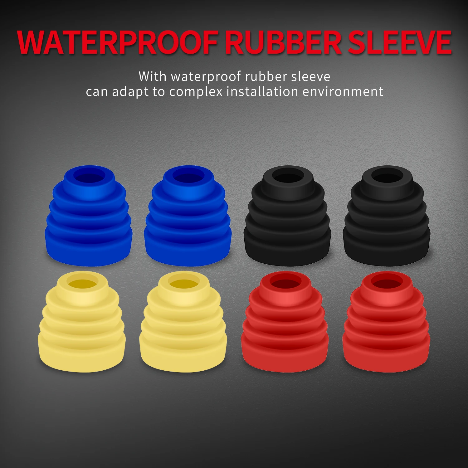 IP65 Waterproof Toggle Switch 50 Amp 12V Heavy Duty Aluminum Housing ON/OFF with Rubber Boot Cover | Обустройство дома