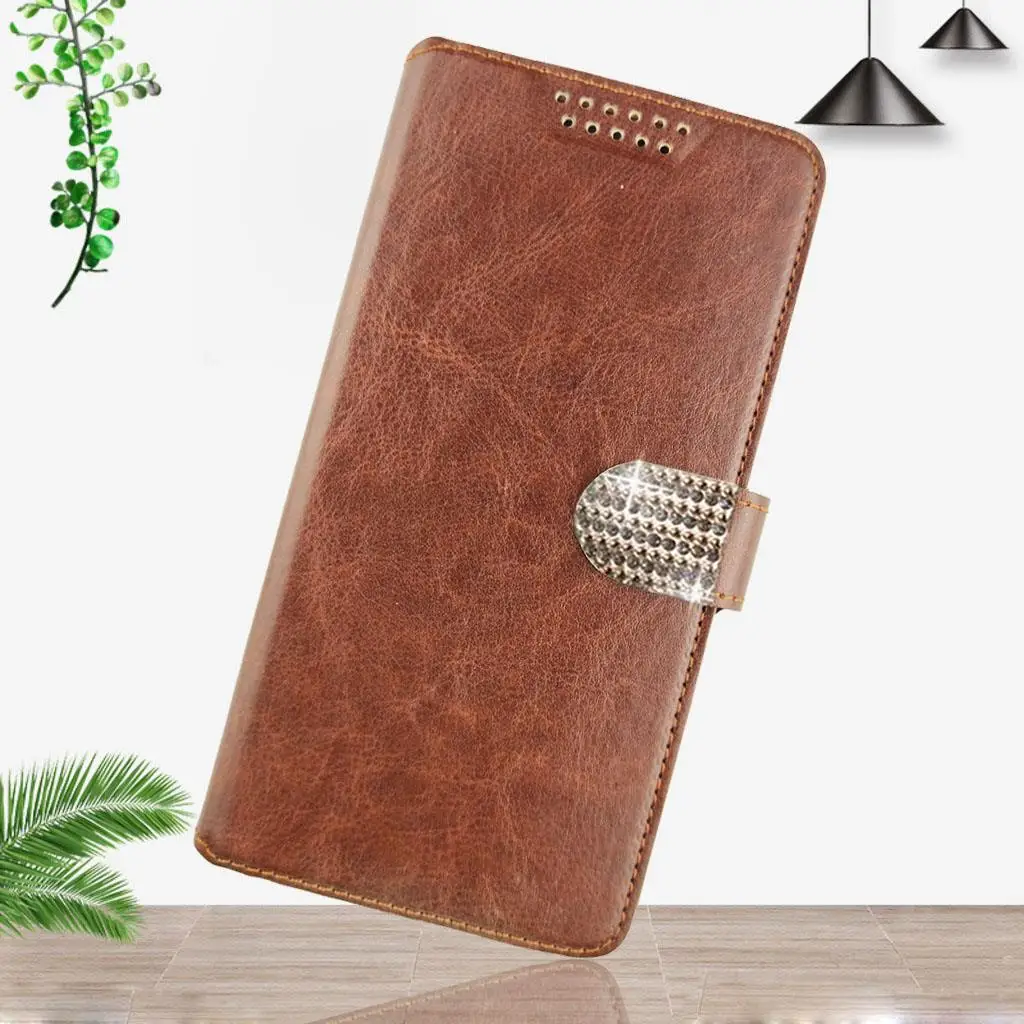 Brwon with Diamond Кожаный чехол для samsung Galaxy A30 A50 AA20 A40 A70 A10 A10S A20S A30S A50S A20E A10E флип-чехол-книжка для samsung 30 50 20 10 - Цвет: Brwon with Diamond