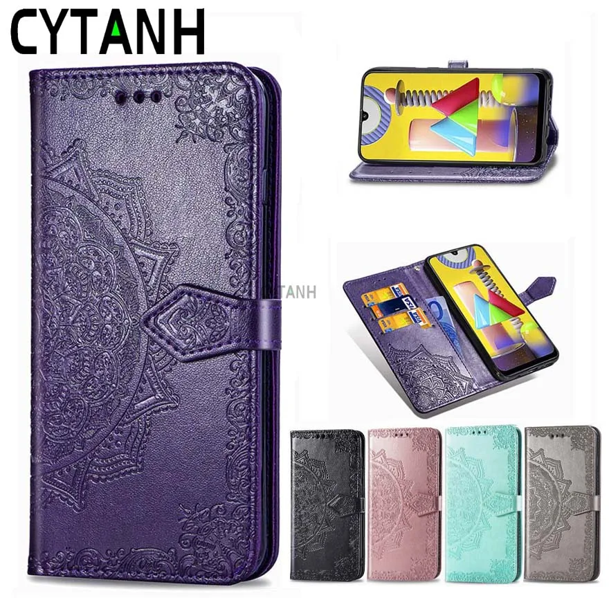Кожаный чехол книжка с объемной мандалой для Alcatel 3X 2020 1 S V 3V L 3 X S1 V1 L3 X3 2019 кошелек