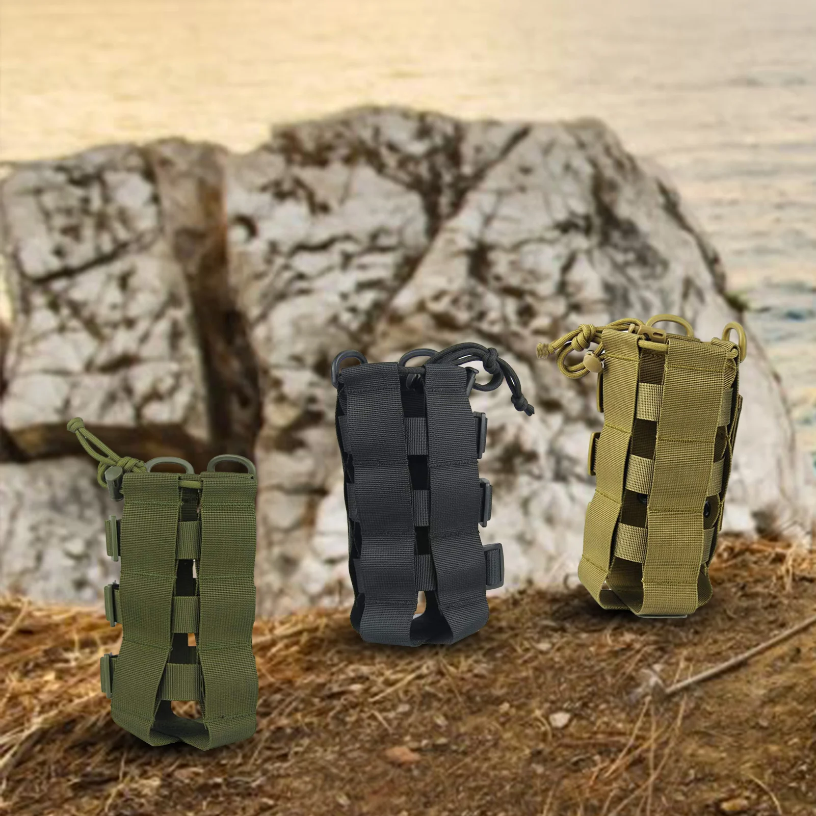 Модернизированная тактическая бутылка для воды облегченная модульная система