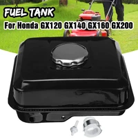 black fuel gas petrol tank with petcock gas cap filter 17510 ze1 030za for honda gx120 gx140 gx160 gx200 engine lawnmower