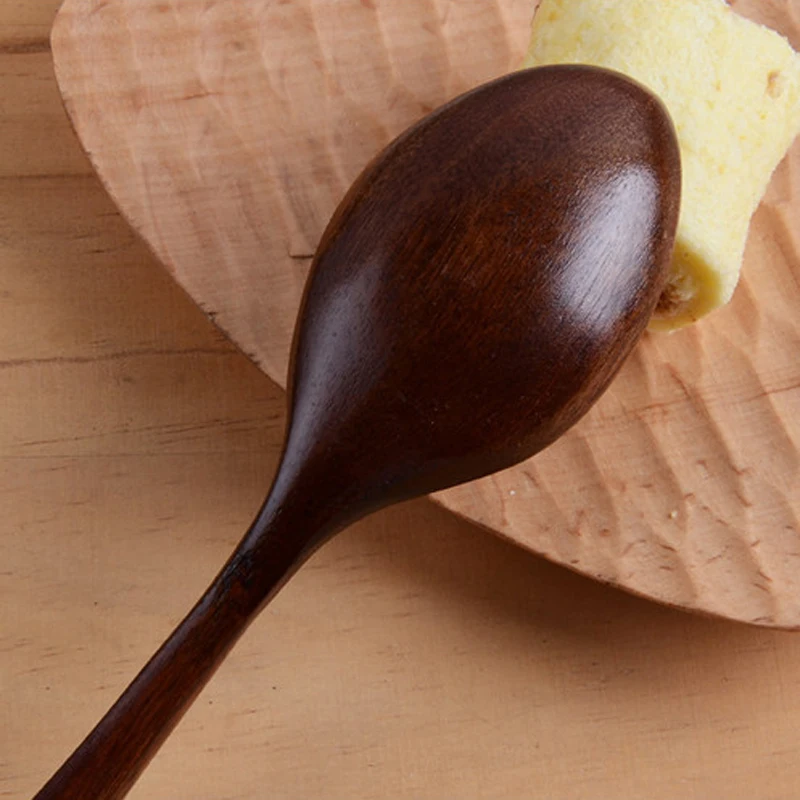 Креативная японская деревянная ложка Бамбуковая кухонная утварь для